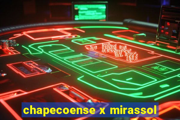 chapecoense x mirassol